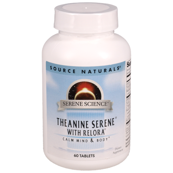 theanine serene with relora source naturals
