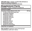ther-biotic vital 10 sfi health supplement facts