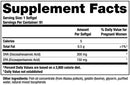 theranatal complete supplement facts