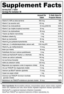 theranatal core supplement facts