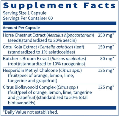 TheraVein Klaire Labs supplements