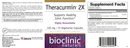 theracurmin 2x bioclinic naturals label
