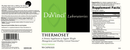 thermoset davinci labs label