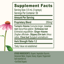 throat soother spray banyan botanicals supplement facts