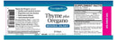 thyme plus oregano euromedica label