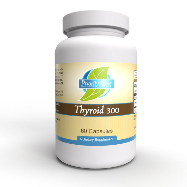 Thyroid 300 mg (Priority One Vitamins) 60ct