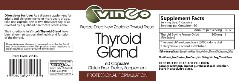 Thyroid Gland Vinco products