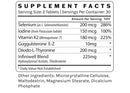 thyroid support infiniwell supplement facts