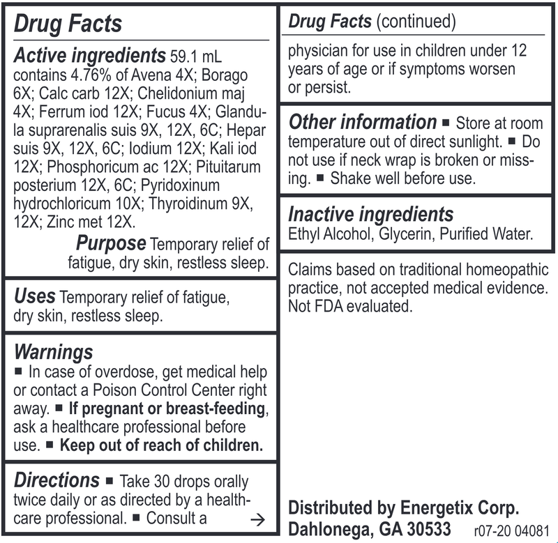 Thyropath (Energetix) Drug Facts