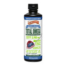 seriously delicious plant based total omega pomegranate blueberry smoothie (barlean's)