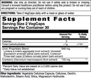 total continence (nutra biogenesis) supplement facts