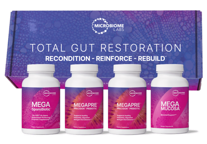 total gut restoration capsule kit (microbiome labs)