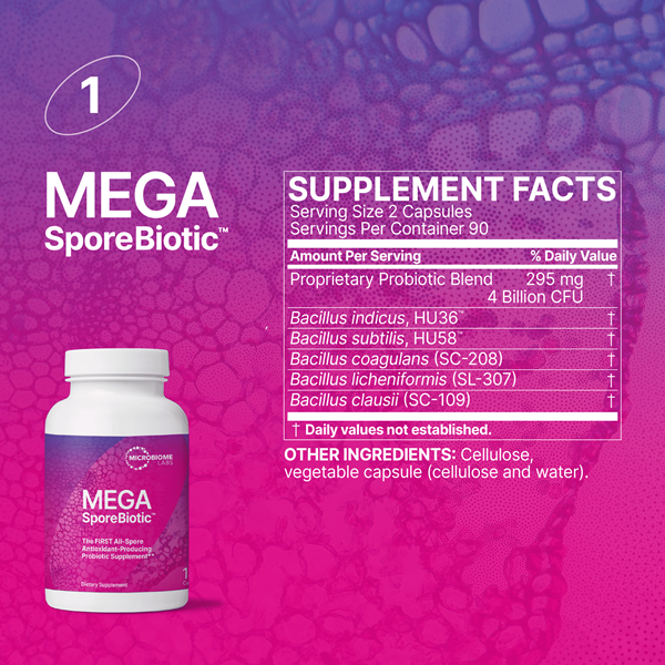 total gut restoration with megapre capsules (microbiome labs)