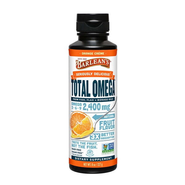 seriously delicious total omega orange creme (barlean's)