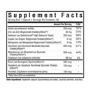 trace minerals complex (seeking health) supplement facts