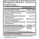 trace minerals complex II seeking health supplement facts