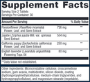 tran-q sleep (metagenics) supplement facts