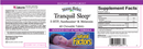stress-relax tranquil sleep natural factors label
