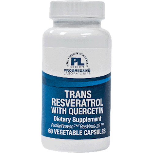 Trans-Resveratrol w/ Quercetin (Progressive Labs)