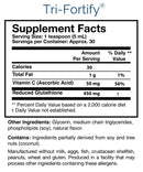 Tri-Fortify supplement facts