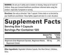 tri-magnesium (nutra biogenesis) supplement facts