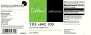 tri mag 300 davinci labs label