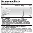 liquid collagen trim & glow chocolate mocha codeage supplement facts