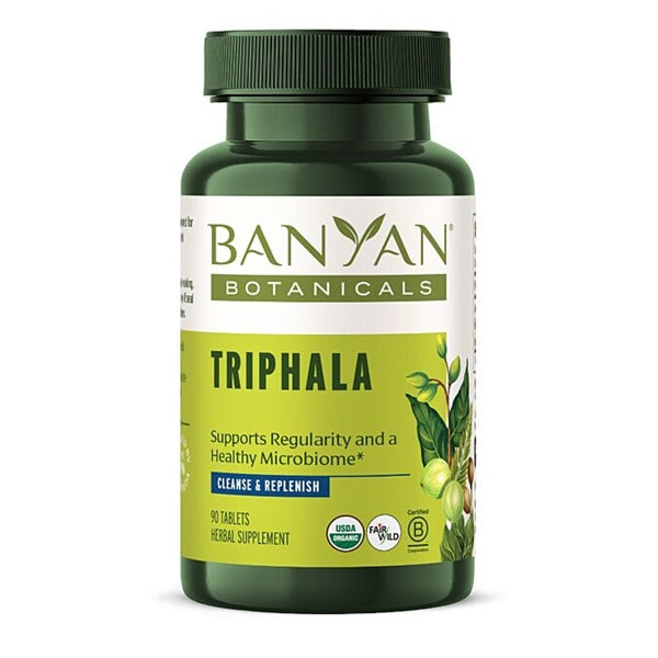 Triphala Organic Tablet (Banyan Botanicals)