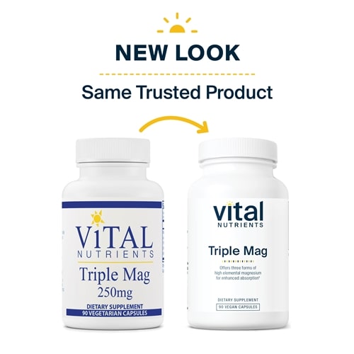 Triple Mag Vital Nutrients new look