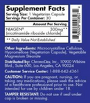 tru niagen pro 300 mg supplement facts