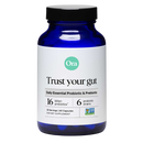 trust your gut probiotic & prebiotic capsules (ora organic)