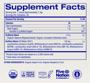 trust your gut probiotic powder apple raspberry (ora organic) supplement facts