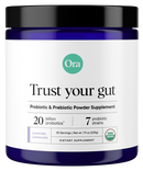 trust your gut probiotic powder lavender lemonade (ora organic)