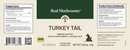 turkey tail extract for pets (real mushrooms) label