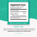 turkey tail mushroom extract (purest mushrooms) supplement facts