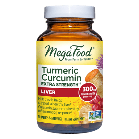 Turmeric Curcumin Extra Strength Liver (MegaFood)