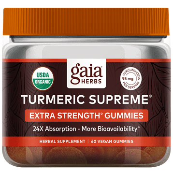 Turmeric Supreme Extra Strength Gummies Gaia Herbs