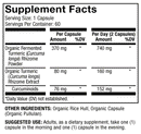 fermented turmeric dr. mercola supplement facts