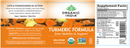 turmeric formula (organic india) label