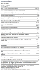 two-per-day tablets (life extension) supplement facts