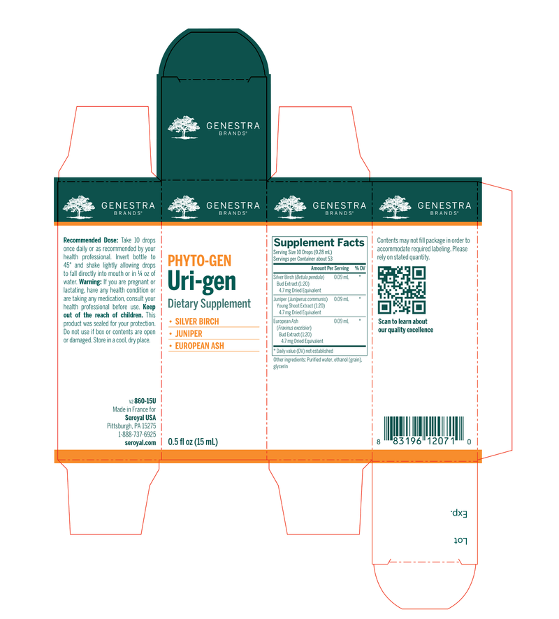 Uri-gen | Urigen label Genestra