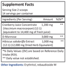 uti-xp (vita aid) supplement facts