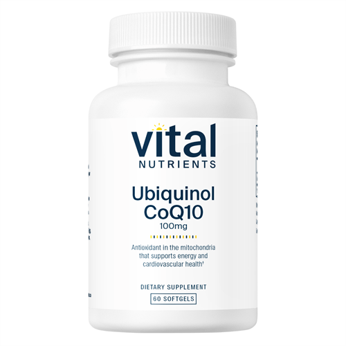 Ubiquinol CoQ10 100 mg Vital Nutrients
