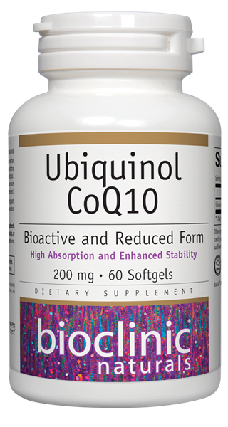 ubiquinol coq10 200 mg bioclinic naturals