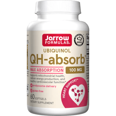 Ubiquinol QH-Absorb 100 mg 60ct Jarrow Formulas