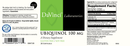 ubiquinol 30ct davinci labs label