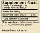 ulmus slippery elm wise woman herbals supplement facts