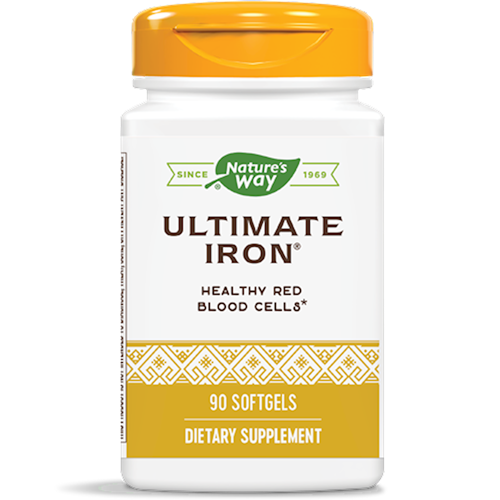 Ultimate Iron 90 softgels (Nature's Way)