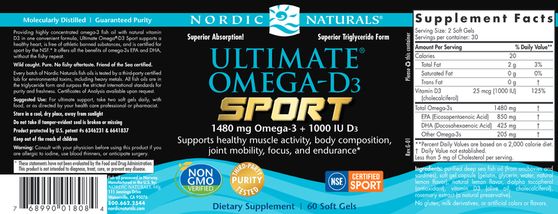 buy ultimate omega-d3 sport lemon (nordic naturals)