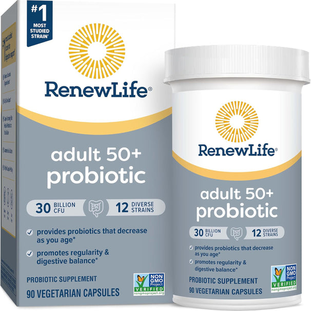 ultimate flora adult 50+ (renew life)
